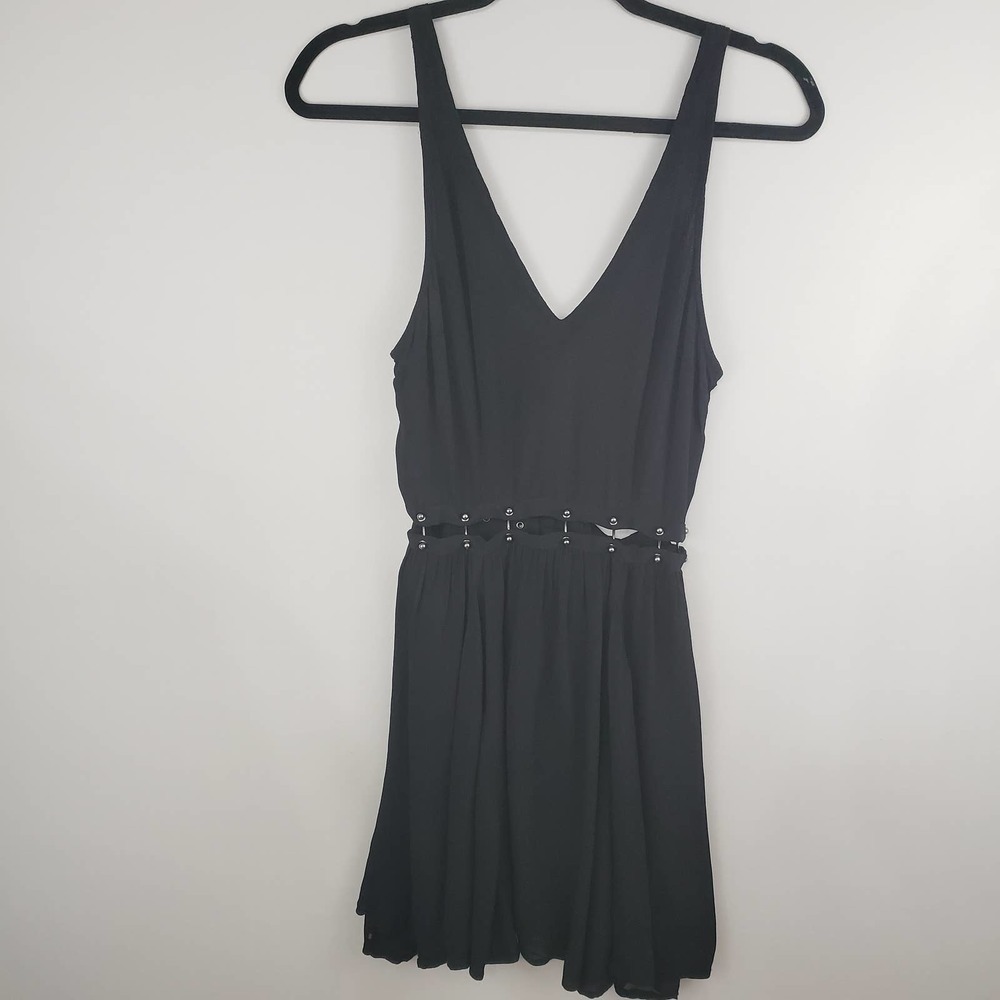 Topshop barbell hardware mini dress size 4 - Picture 3 of 10